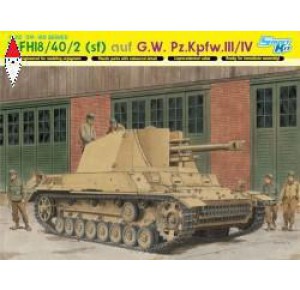, , , DRAGON 1/35 LEFH18/40/2 (SFL) AUF G.W.PZ.KPFW.III/IV (SMART KIT)