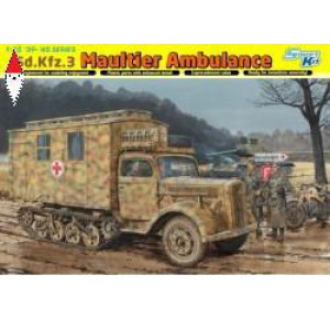 , , , DRAGON 1/35 SD.KFZ.3 MAULTIER AMBULANCE