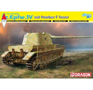 , , , DRAGON 1/35 PZ.KPFW.IV MIT PANTHER F TURRET (SMART KIT)