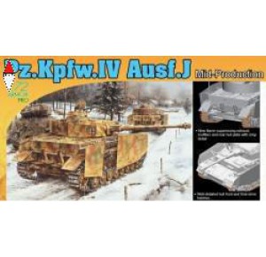 , , , DRAGON 1/72 PZ.KPFW.IV AUSF.J MID PRODUCTION