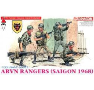 , , , DRAGON 1/35 ARVN RANGERS (SAIGON 1968)
