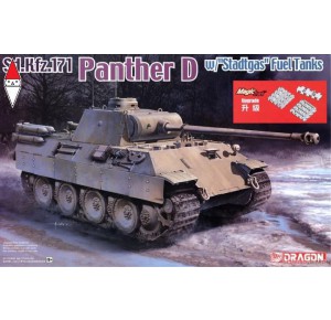 , , , DRAGON 1/35 PANTHER D W/STADTGAS FUEL TANKS