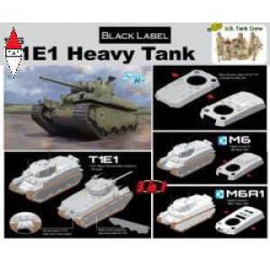 , , , DRAGON 1/35 US HEAVY TANK T1E1