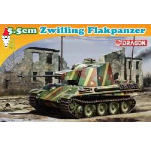 , , , DRAGON 1/72 5,5 CM ZWILLING FLAKPANZER