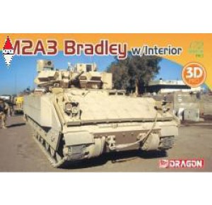 , , , DRAGON 1/72 M2A3 BRADLEY W/INTERIOR