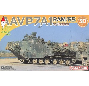 , , , DRAGON 1/72 AAVP7A1 RAM/RS W/INTERIOR