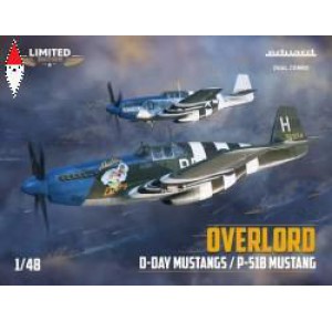 , , , EDUARD 1/48 OVERLORD: D-DAY MUSTANGS / P-51B MUSTABG