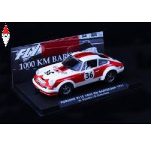, , , FLY CAR MODELS PORSCHE 911S - 1000 KM BARCELONA 1971 - M.BRUNELLS/B.CHENEVIERE