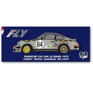 , , , FLY CAR MODELS PORSCHE 934/5 24H LE MANS 1979 - 7 25TH ANNIVERSARY