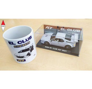 , , , FLY CAR MODELS COCHE CLUB 2021 - BMW M1 WITH PERSONAL MUG