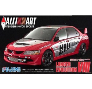 , , , FUJIMI 1/24 MITSUBISHI LANCER EVOLUTION 8 RALLIART