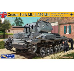 , , , GECKO 1/35 KREUZER PANZERKAMPFWAGEN MK.II, 742(E),(A-10)