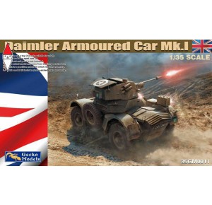 , , , GECKO 1/35 DAIMLER ARMORED CAR MK.I