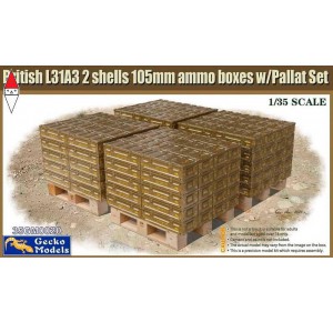 , , , GECKO 1/35 BRITISH AMMO & PALLET SET