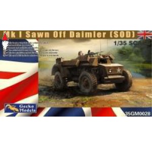 , , , GECKO 1/35 MK I SAWN OFF DAIMLER (SOD)