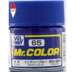 , , , LACQUER PAINT MODELLISMO GUNZE MR.COLOR BRIGHT BLUE - 10ML
