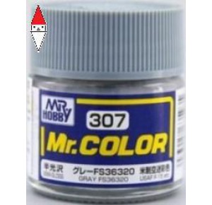 , , , LACQUER PAINT MODELLISMO GUNZE MR.COLOR GRAY FS36320 - 10ML