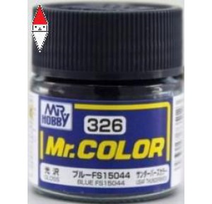 , , , LACQUER PAINT MODELLISMO GUNZE MR.COLOR BLUE FS15044 - 10ML