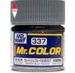 , , , LACQUER PAINT MODELLISMO GUNZE MR.COLOR GRAYISH BLUE FS35237 - 10ML