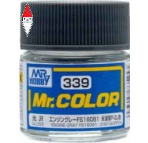 , , , LACQUER PAINT MODELLISMO GUNZE MR.COLOR ENGINE GRAY FS16081 - 10ML