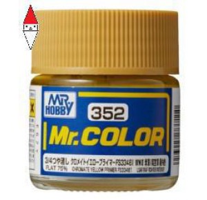 , , , LACQUER PAINT MODELLISMO GUNZE MR.COLOR CHROMATE YELLOW PRIMER FS33481 - 10ML