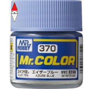 , , , LACQUER PAINT MODELLISMO GUNZE MR.COLOR AZURE BLUE - 10ML