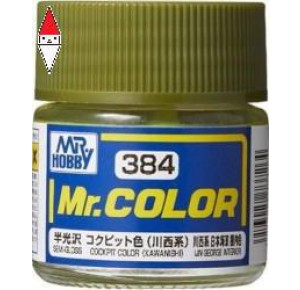 , , , LACQUER PAINT MODELLISMO GUNZE MR.COLOR COCKPIT COLOR (KAWANISHI) - 10ML