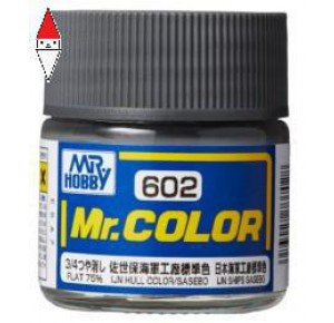 , , , LACQUER PAINT MODELLISMO GUNZE MR.COLOR IJN HULL COLOR (SASEBO) - 10ML