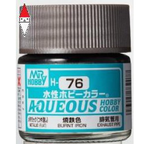 , , , ACRILICO MODELLISMO GUNZE AQUEOUS HOBBY COLORS BURNT IRON - 10ML