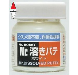 , , , FONDO MODELLISMO GUNZE MR.DISSOLVED PUTTY - 40ML