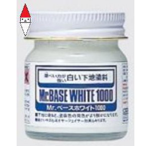 , , , FONDO MODELLISMO GUNZE MR.BASE WHITE 1000 - 40ML
