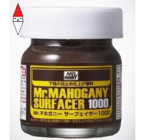, , , FONDO MODELLISMO GUNZE MR.MAHOGANY SURFACER 1000 - 40ML