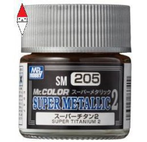 , , , VERNICE METALLICA MODELLISMO GUNZE MR.COLOR SUPER METALLIC II SUPER TITANIUM II