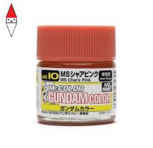 , , , ACRILICO MODELLISMO GUNZE GUNDAM COLOR MS CHARS PINK - 10ML