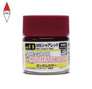 , , , ACRILICO MODELLISMO GUNZE GUNDAM COLOR MS CHARS RED - 10ML