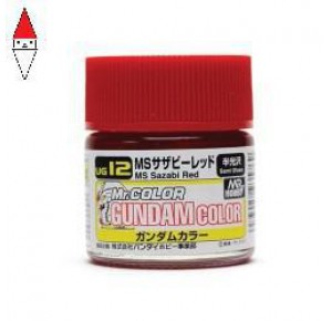 , , , ACRILICO MODELLISMO GUNZE GUNDAM COLOR SAZABI RED - 10ML