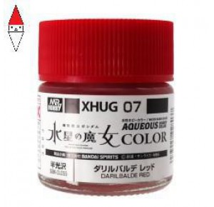 , , , ACRILICO MODELLISMO GUNZE AQUEOUS GUNDAM COLOR DARILBALDE RED - 10ML