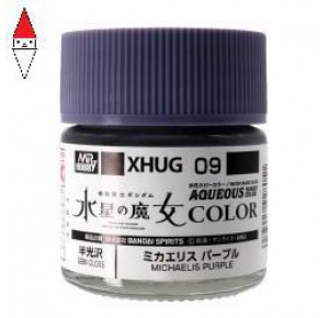 , , , ACRILICO MODELLISMO GUNZE AQUEOUS GUNDAM COLOR MICHAELIS PURPLE - 10ML