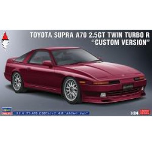 , , , HASEGAWA 1/24 TOYOTA SUPRA A70 2.5GT TWIN TURBO R   CUSTOM VERSION