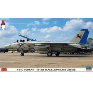 , , , HASEGAWA 1/72 F-14D TOMCAT VF-213 BLACKLIONS LAST CRUISE