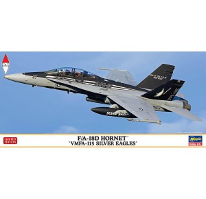 , , , HASEGAWA 1/72 F/A-18D HORNET VMFA-115 SILVER EAGLES