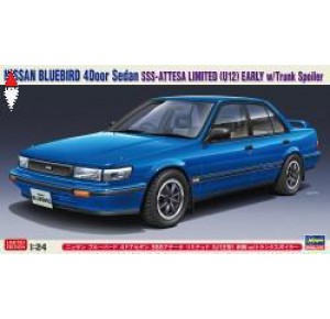 , , , HASEGAWA 1/24 NISSAN BLUEBIRD 4DOOR SEDAN SSS-ATTESA LIMITED (U12)