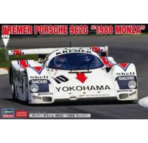 , , , HASEGAWA 1/24 KREMER PORSCHE 962C 1988 MONZA