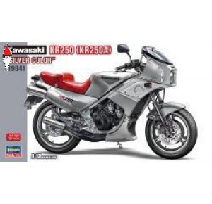 , , , HASEGAWA 1/12 KAWASAKI KR250 SILVER COLOR