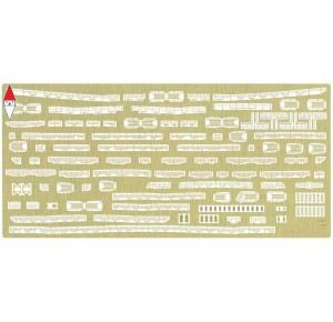 , , , HASEGAWA 1/350 HIKAWAMARU DETAIL UP ETCHING PARTS BASIC HA72149