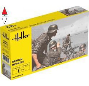 , , , HELLER 1/72 GERMAN INFANTRY
