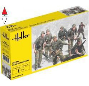 , , , HELLER 1/72 GERMAN PANZERGRENADIERS