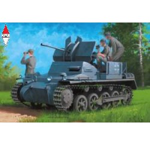 , , , HOBBY BOSS 1/35 GERMAN FLAKPANZER IA WITH AMMO TRAILER