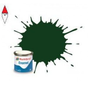 , , , SMALTO MODELLISMO HUMBROL NO 3 BRUNSWICK GREEN - GLOSS - TINLET NO 1 (14ML)