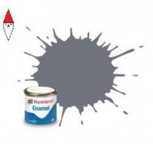 , , , SMALTO MODELLISMO HUMBROL NO 164 DARK SEA GREY - SATIN - TINLET NO 1 (14ML)